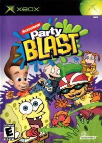Nickelodeon Party Blast PAL Xbox  box art